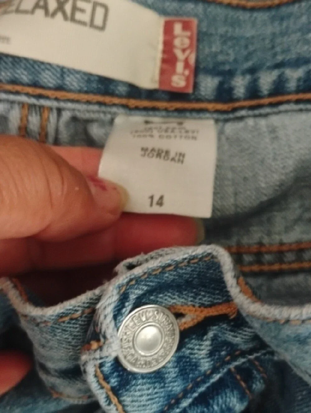 Levi's Teal-Blue Denim Men's Jean Shorts